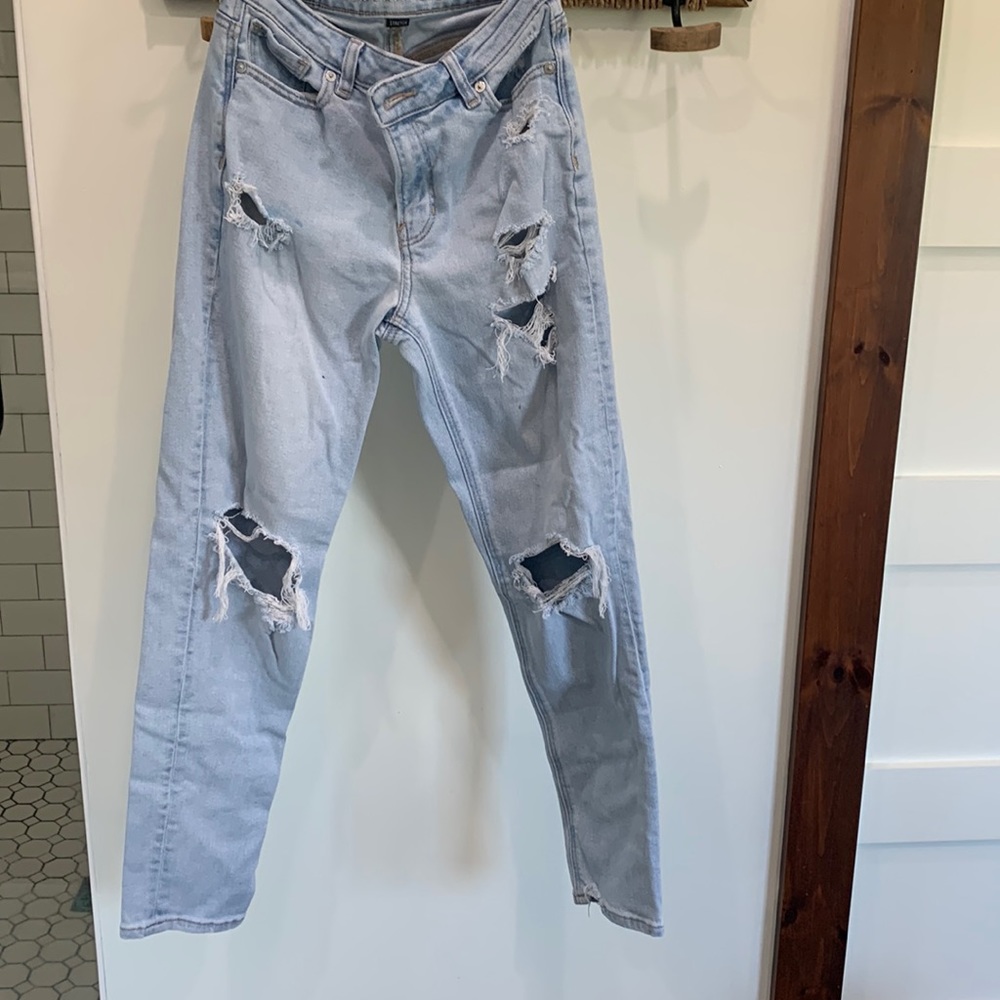 American Eagle women’s size 0 light colored jeans